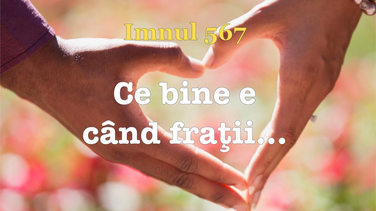 Ce bine e ca?nd frat?ii