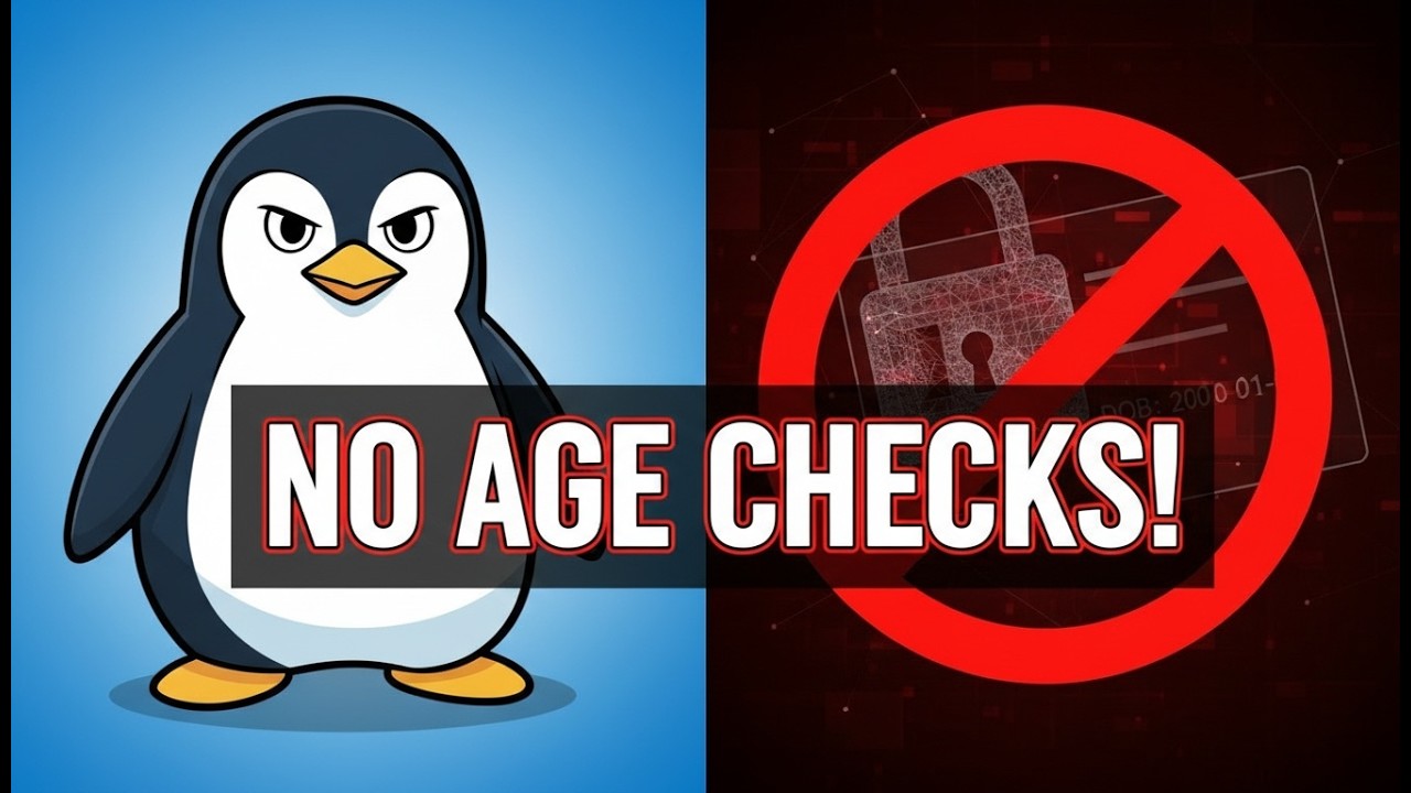 Linux Developers Say NO to OS-Level Age Checks