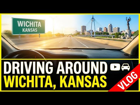 Driving around Wichita, Kansas