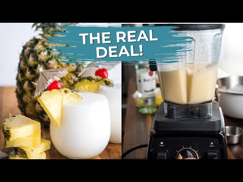 The Best Frozen Pina Coladas!