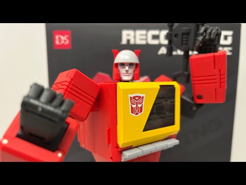 Deformation Space DS-02 Recording Alliance Masterpiece Blaster Figure Review!!!