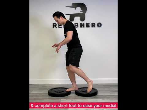 Foot Bridge Drops - Flat Feet Strengthening Exercise
