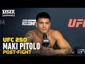 UFC 250: Maki Pitolo Plans to Stay at Middleweight Following TKO Win - MMA Fighting