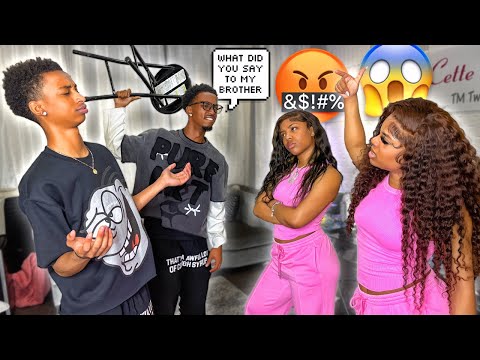 Disrespecting Bralo in front of Rula (prank)😂