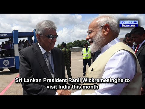 Sri Lankan President Ranil Wickremesinghe to visit India this month