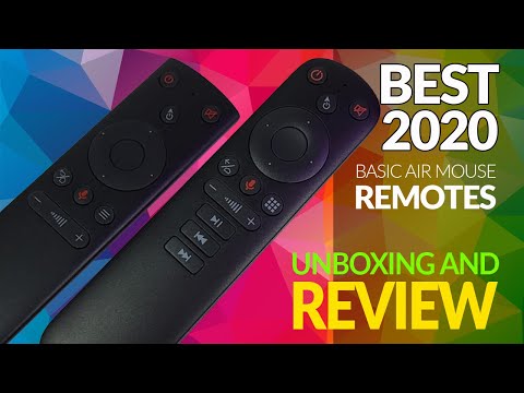 2 Of The Best Air Mouse Remotes - Mid 2020 - Unboxing And Review