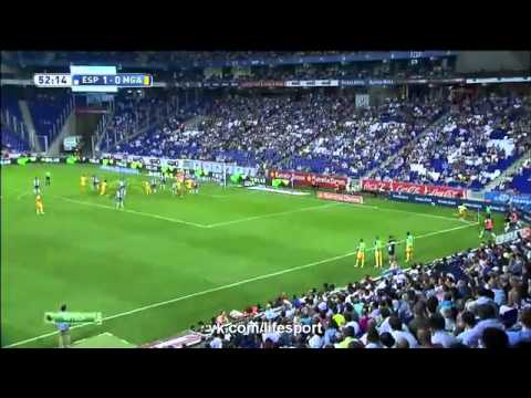 Espanyol – Malaga  2-2  Highlights