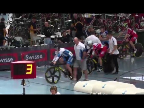 Kaarle McCulloch at 2016 Track Nationals