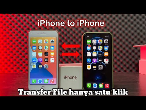 CARA TRANSFER FILE DARI IPHONE KE IPHONE HANYA SATU KALI KLIK | AIRDROP