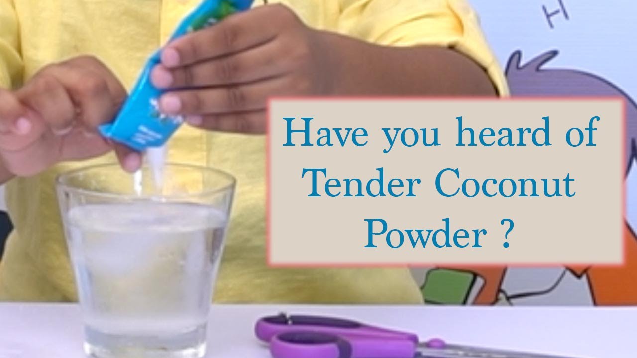 How to make tender coconut water with Natur Up Tender coconut powder – taste time