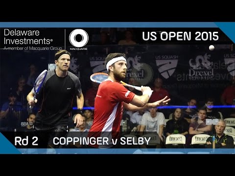 Squash: Delaware Investments US Open 2015 - Rd 2 Highlights - Coppinger v Selby
