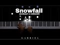Snowfall - øneheart x reidenshi (PIANO COVER)