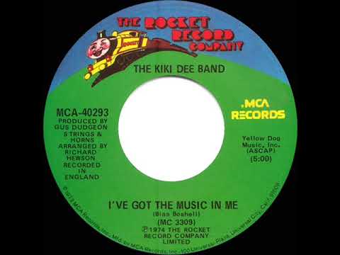 1974 HITS ARCHIVE: I’ve Got The Music In Me - Kiki Dee Band (stereo 45)