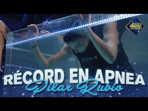 Pilar Rubio bate su récord de apnea - El Hormiguero