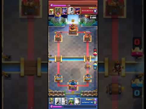 Clash Royale | Defeating the Ultimate Champion to reach 6000 trophies with Mortar-Miner-Rascals deck