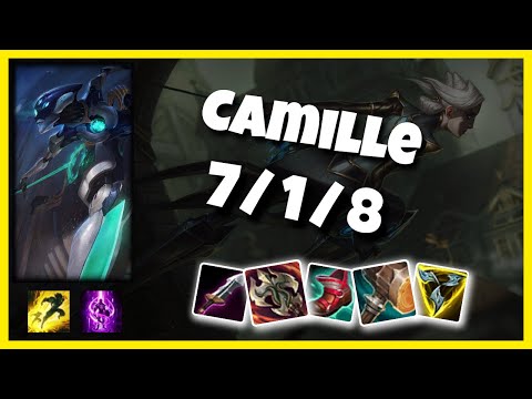 Camille vs Gnar KOREAN Challenger TOP (7/1/8) - v11.5