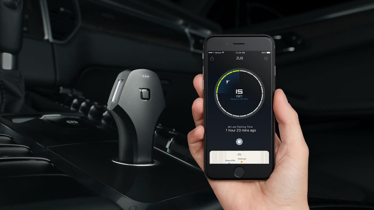 Zus // Car Charger + Locator video thumbnail