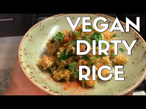 How to Make Easy Vegan Dirty Rice