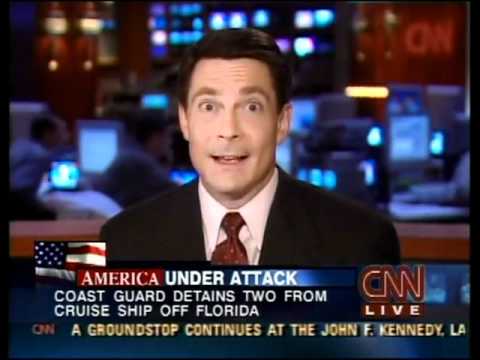CNN 9/11 LIVE TV Coverage (9/14/01) 4:15 A.M - 4:30 A.M