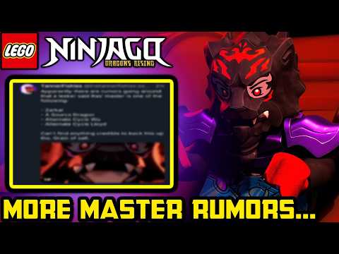 New Ras' Master RUMORS Surface! 🐯 Ninjago Dragons Rising Season 4 Rumors and Speculation!
