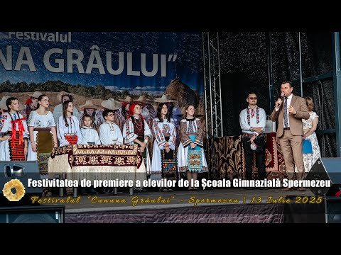 Festivitatea de premiere a elevilor de la Școala Gimnazială Spermezeu