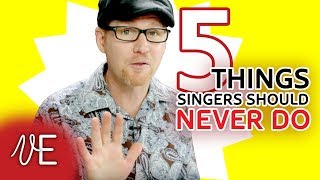 DESTROY YOUR VOICE in 5 easy steps! | Singing habits to AVOID | #DrDan