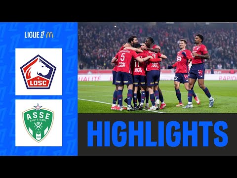 Le PHÉNOMÈNE Sahraoui IMPRESSIONNE, Lille ÉTEINT St-Étienne | 20ème journée-Ligue 1 McDonald's 24/25