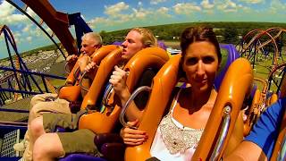 preview picture of video 'Kings Dominion Dominator Thrill Ride 2013 On-Ride POV Widescreen Front Seat HD'