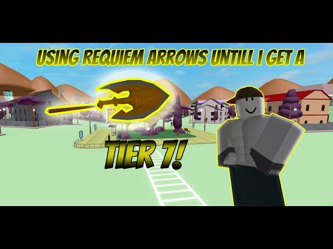 Using 12 requiem arrows and getting a tier 7! | Project JoJo