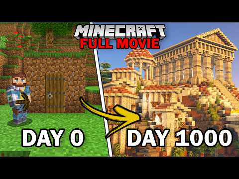 TheMythicalSausage - I Survived 1000 Days in MODDED MINECRAFT SURVIVAL!  [FULL MOVIE]
