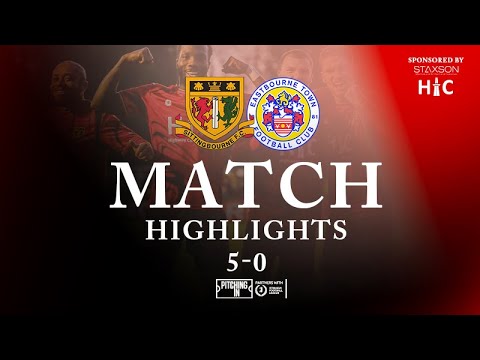 Highlights - Sittingbourne 5 Eastbourne Town 0  - Isthmian League South East