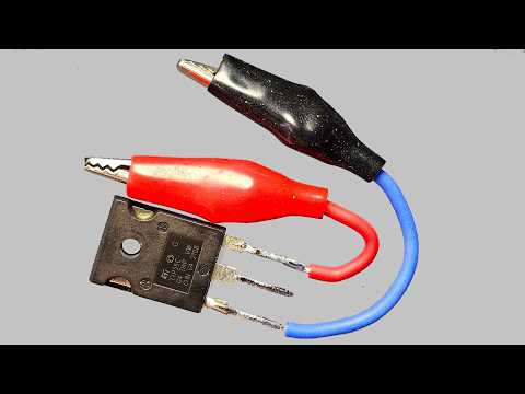 NUR WENIGE LEUTE WISSEN, dass es solche cleveren Ideen und geheimen Tricks von Transistoren gibt!