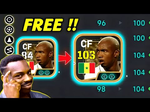 Free Epic El-Hadji Diouf Best Training Guide 🥶 || efootball 2026 ✨