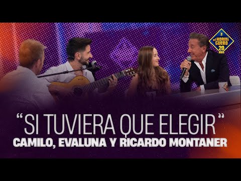 Camilo, Evaluna y Ricardo Montaner emocionan con "Si tuviera que elegir" en directo | El Hormiguero