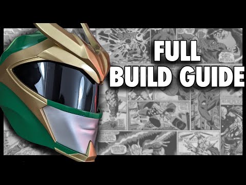 How to make a Green Ranger X Loki Helmet! - YouTube