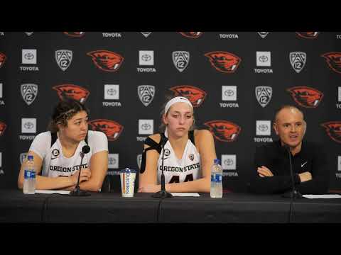 Oregon State WBB Postgame Press Conference vs Pacific 12-01-21