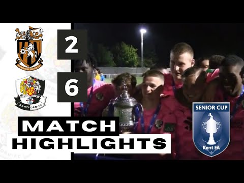 Folkestone Invicta FC vs Dartford FC- Kent Senior Cup Final