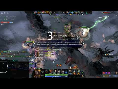 w33 Batrider and Pudge PERFECT COMBO!