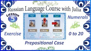 Russian lessons – Lesson 5 – Let's talk about locations