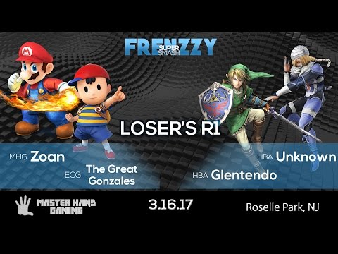 Smash Frenzzy #8 - MHG Zoan + ECG The Great Gonzales vs. HBA Unknown + HBA Glentendo - Loser's R1