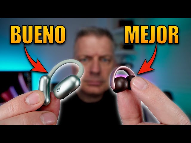 Vídeo relacionado con CoolJumper Auriculares Inalámbricos Bluetooth 5.4, Audifonos Deportivos Abiertos con Clip y Cancelación de Ruido ANC, 40H de Reproducción, Open-Ear Auriculare Conducción Ósea, Hi-Fi, IPX7