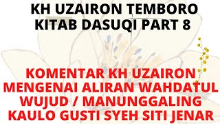 Download lagu Komentar Kh Uzairon Tentang Aliran Sesat Wahdatul Wujud / Manunggaling Kaulo Gusti Syeh Siti Jenar mp3