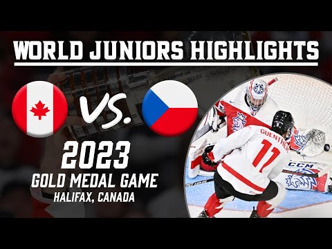 Canada vs. Czechia | 2023 WJC Gold Medal Game | Extended Highlights