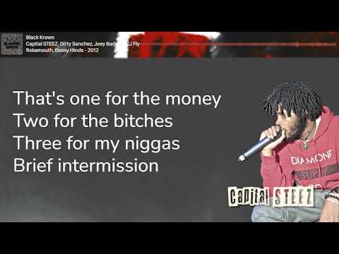 Capital STEEZ - Black Krown (feat. Dirty Sanchez, Joey Bada$$, CJ Fly, Rokamouth, Dessy Hinds)Lyrics