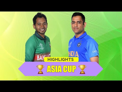 Asia Cup 2012 | India vs Bangladesh | Full Highlights | Sachin Tendulkar's 100th Century |
