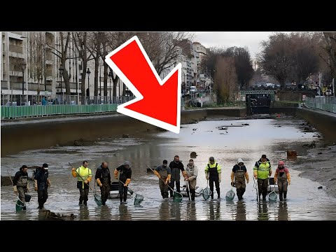 Ils ont vidé ce canal pour la première fois depuis des décennies, et ce qu'ils ont découvert est....