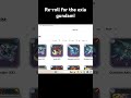 RE ROLL FOR THE EXIA GUNDAM SD Gundam G Generation ETERNAL Gundam Sdgundam Gaming Games F2p