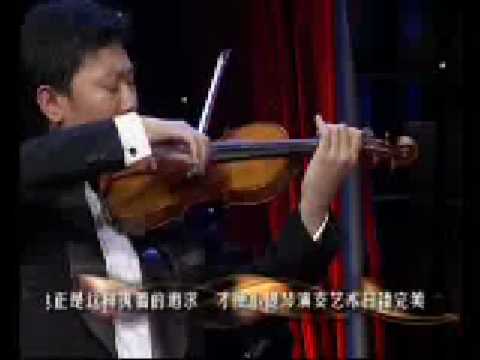 Violinist Chen Xi plays Paganini's Variation on Moses Theme