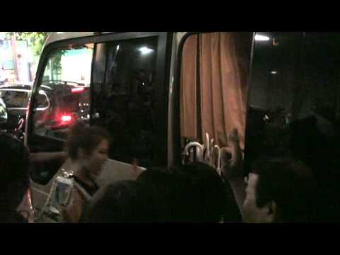 140817　　AOA　　渋谷タワレコ見送り～