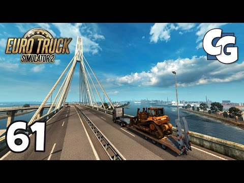 Euro Truck Simulator 2 - Ep. 61 - Hamburg Bridges! (Köhlbrandbrücke) - ETS2 ProMods 2.1 Gameplay